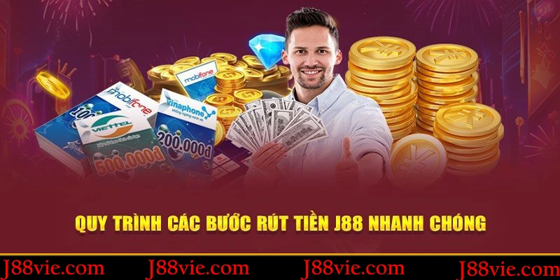 Tổng hợp cách rút tiền J88 